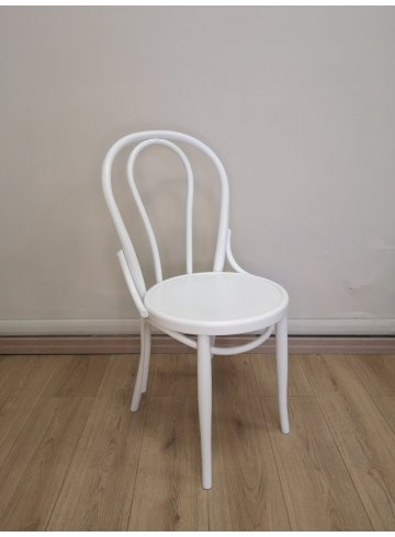 Sedia Legno Thonet bianca