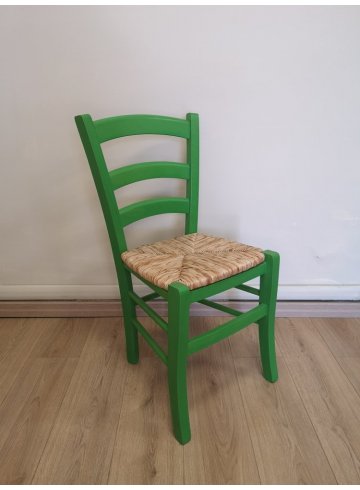 Sedia Legno Colore Verde