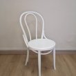 Sedia Legno Thonet bianca 393