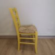 Sedia Legno Colore Giallo 58